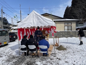 祝地鎮祭　M様邸