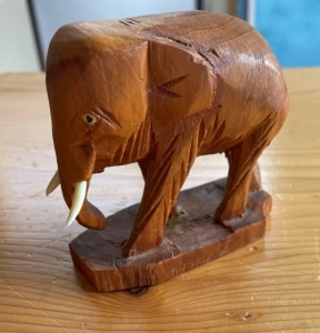 木彫り象