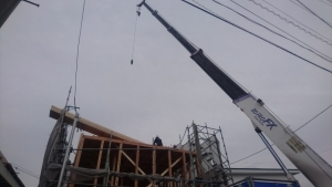 カタチになってきました□